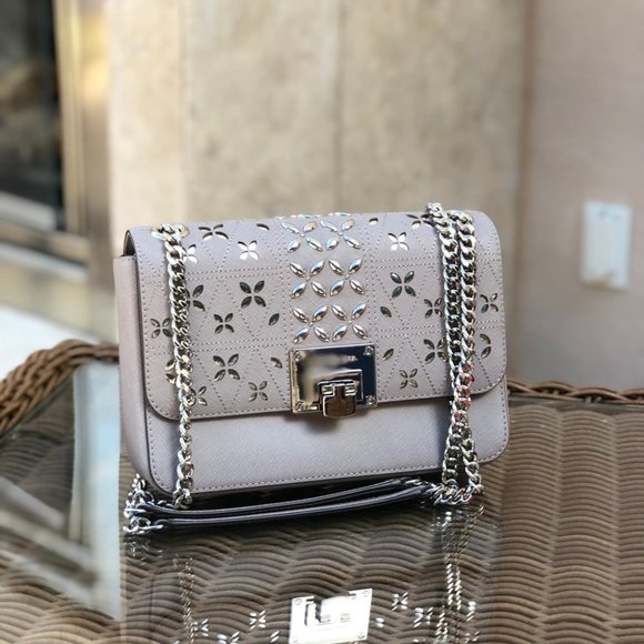 NWT Michael Kors studded large Tina crossbody - Picture 1 of 7